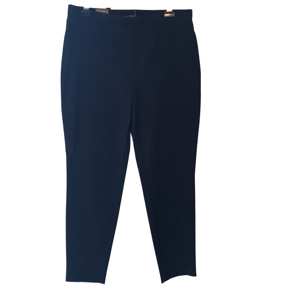 Madison Pants NWT Women's 16W Black Curvy Everyday Skinny Retail $69.50